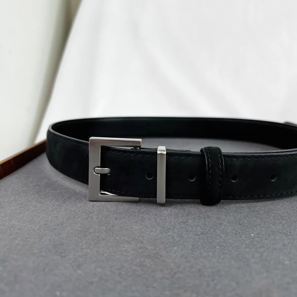 Women's Fashion Faux Suede Genuine Leather Corset Female Cummerbund Coat Waistband Dress Decration Wide Belt J548