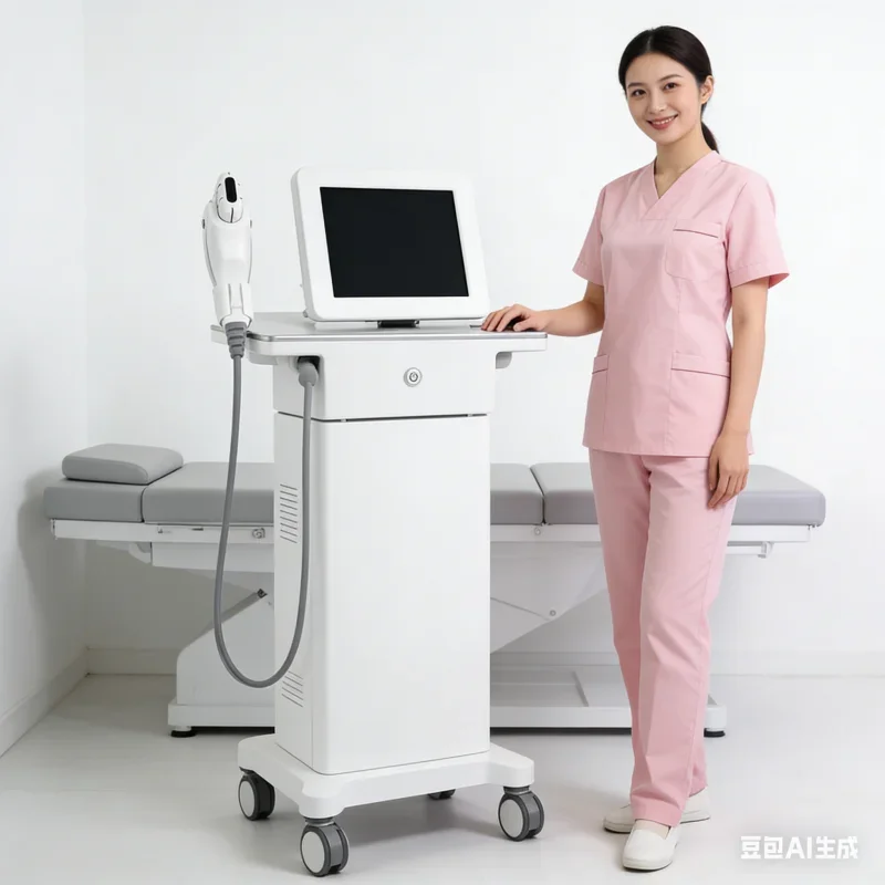 Portable Ultrasound Facial Stretcher Private Machine Home Tools for Skin Care Cepillo Facial Máquina De Estiramiento