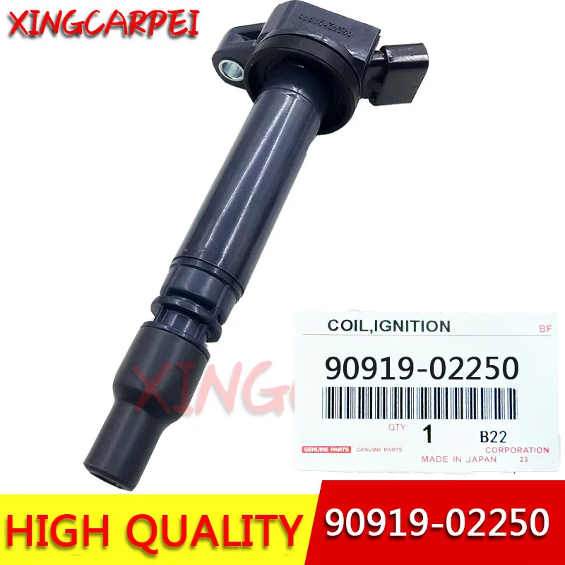 New 4pcs 90919-02250 90919-A2005 Ignition Coil 673-1309 9091902250 For Toyotaa Avalon Camry 4Runner RAV4 L-exus IS25