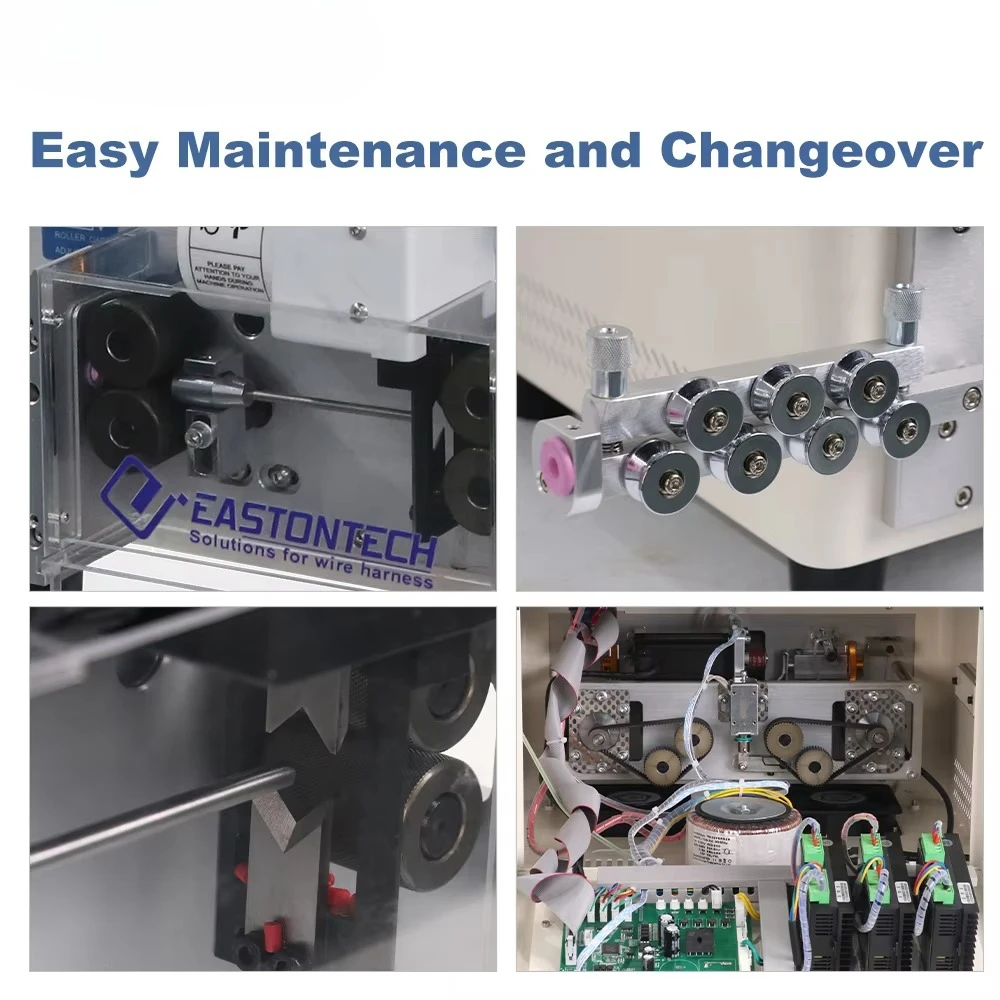 EW-03B+ Wire Stripping Machine Fully Automatic Professional Wire Cutting and Peeling Electromechanical