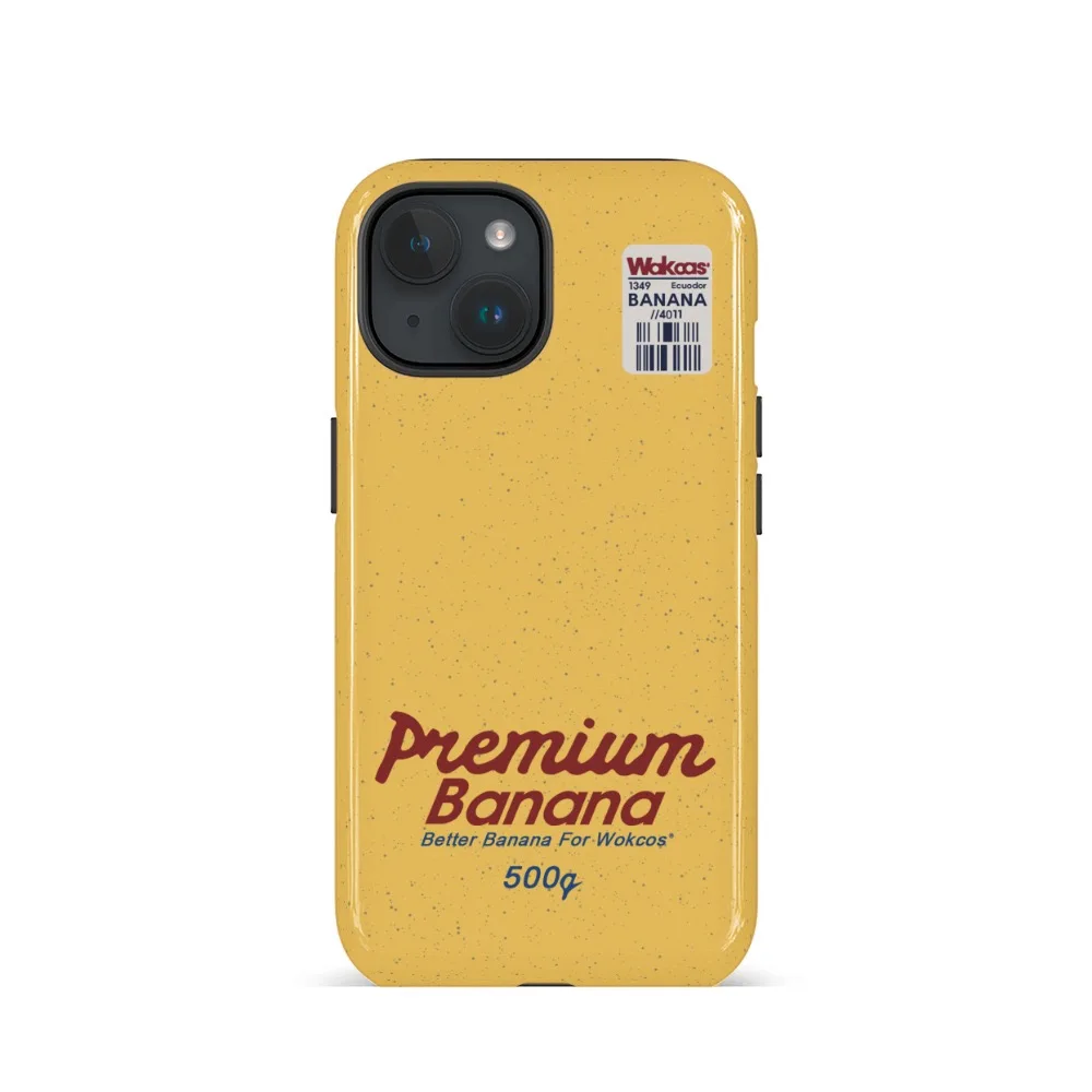 

Yellow Background with Red Letters Case for IPHONE 17 16ProMax 15 14 13 12 11 PRO Acrylic TPU Two in One Magnetic Phone Cases
