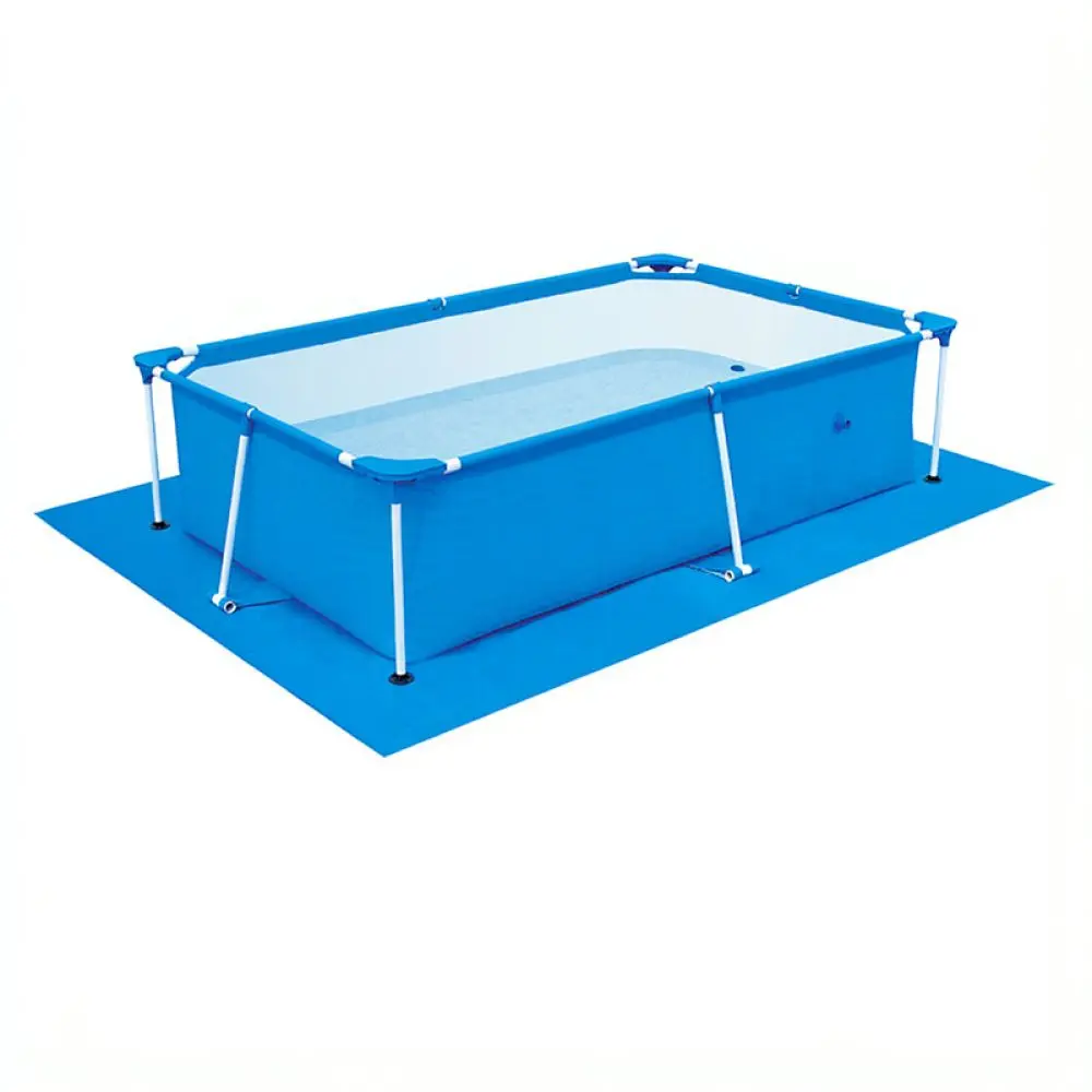 Waterproof PE Swimming Pool Cover Heavy Duty Rain Tarp Dustproof Protector For Inflatable And Frame Pools Pad