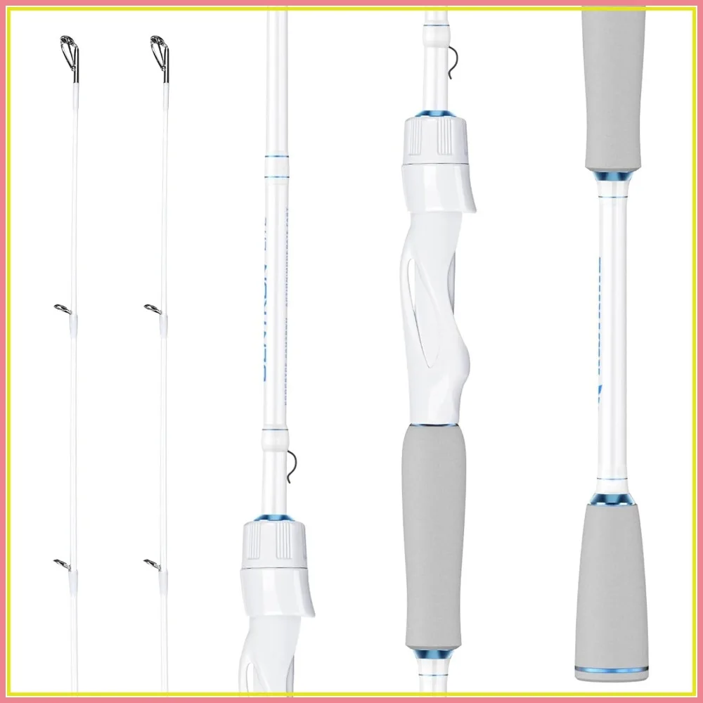 

Twin Tip Fishing Rods, IM6 Graphite Blanks, Stainless Steel Guides with Ceramic Rings, EVA Handles