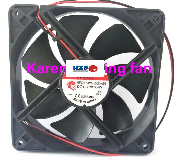 

HZDO 120*120*25 мм MEC0251V1-000C-A99 Охлаждающий вентилятор 12 В MEC0251V1-000U-A99