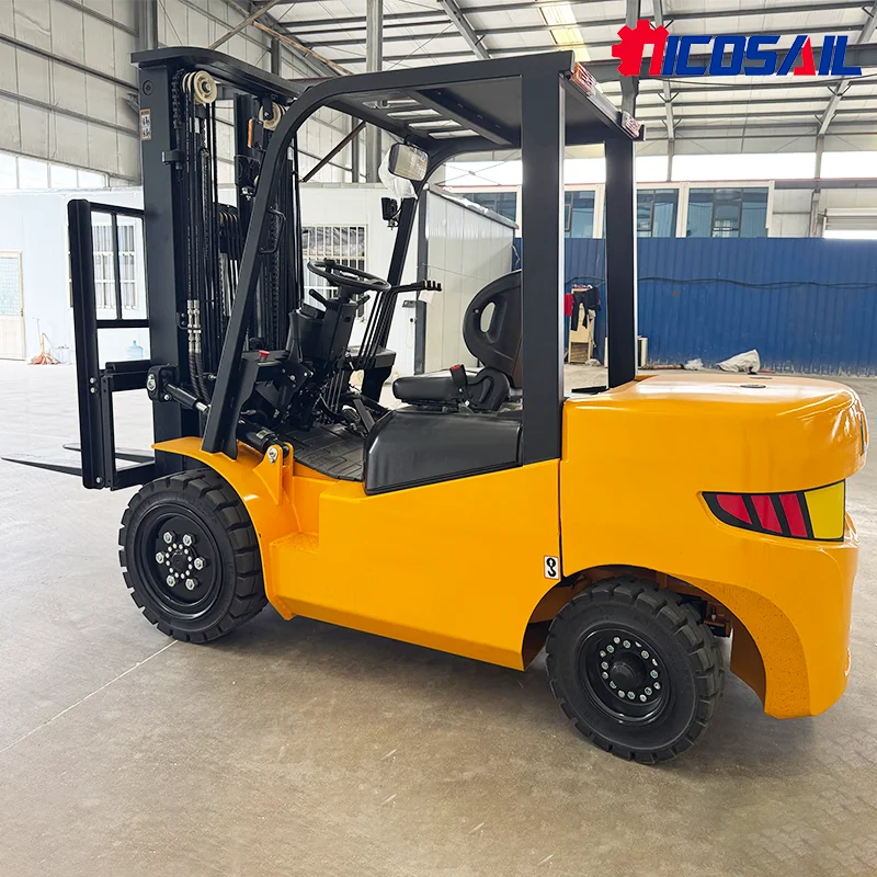 

Высококачественный цилиндр 3500 кг, дизельный вилочный погрузчик с закрытой кабиной