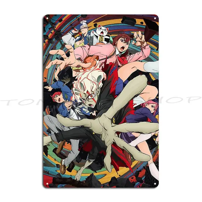 Tobaku Hakairoku Kaiji Weekly Manga Sakamoto Days  Metal Sign Living Room Designing Funny Cave Iron Tin Sign Poster