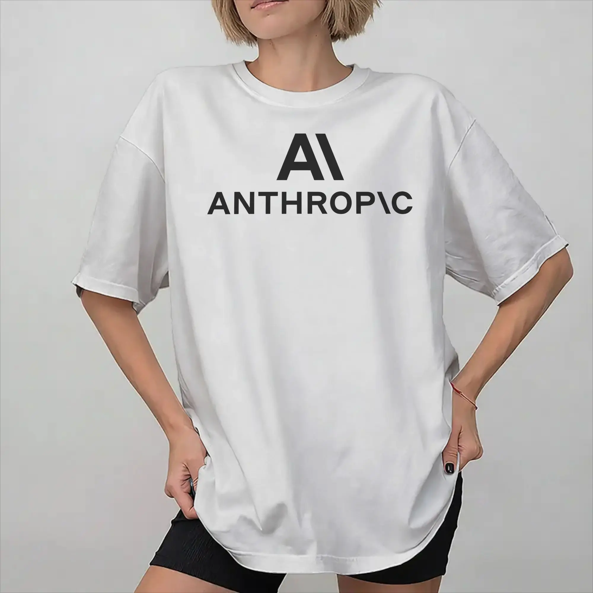 Men Women Graphic Printing Claude Ai Anthropic Artificial Intelligence T Shirt Tee 100% Cotton  T-shirts Clothing
