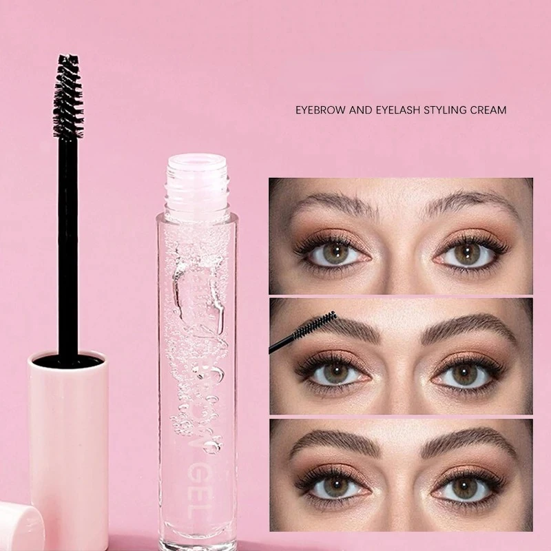 Waterproof Transparent Gel Eyebrow Styling Cream Long Lasting Fixing Brow Soap Makeup Clear Liquid Eyebrow Sealed Layer Cosmetic