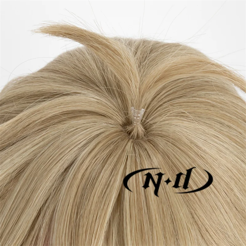 شعر مستعار تنكري لحفل الهالوين ، قفل أزرق أنيمي ، شعر الساحر ، زي تنكري هزلي ، الكسيس نيس