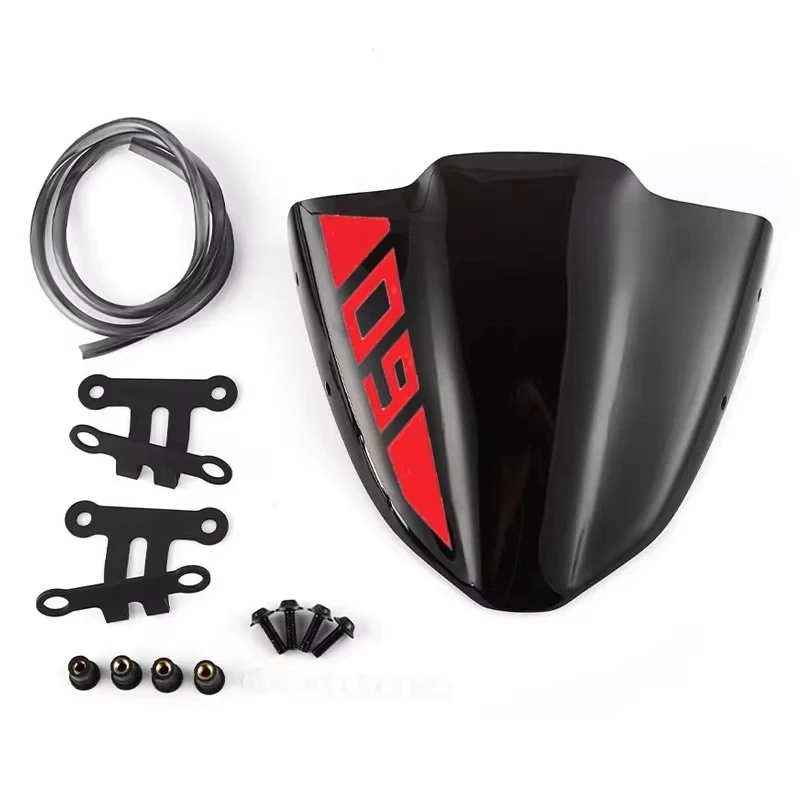 MT-09 FZ-09 Modified front windshield baffle hood goggles fairing accessories