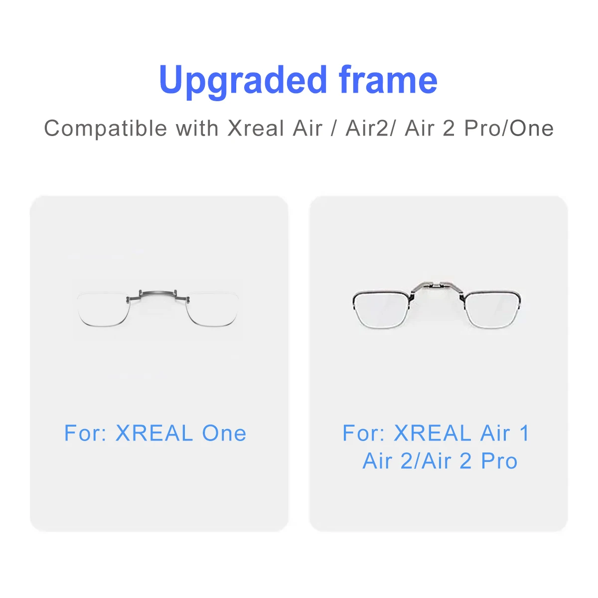 Verschreibungspflichtige Brillengläser für Xreal Air/Air 2/Pro/One AR Smart Glasses, individuelle Gläser für Myopie, Hyperopie, Astigmatismus, Anti-Blau-Brillen – Detail 5