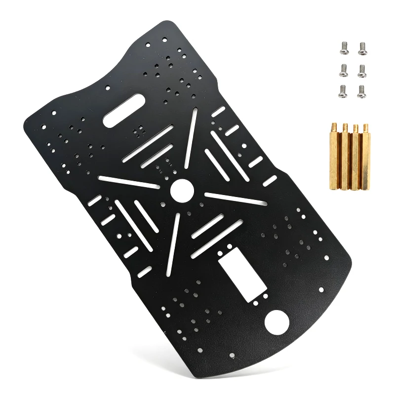 283-160mm-big-plate-aluminum-alloy-frame-mecanum-robot-car-support-mg513-370-520-motor-four-wheel-drive-car-chassis-diy-parts