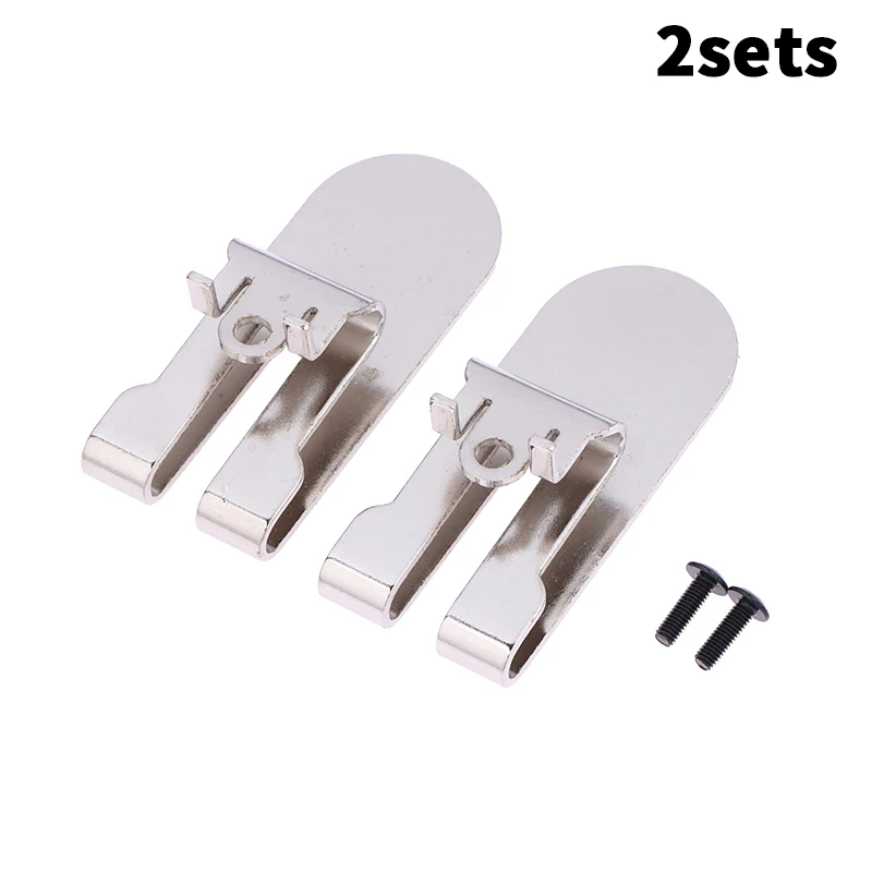 2Sets Belt Clip Hooks Screw For Drill Driver N435687 DCF620 DCF620B DCF622 Power Tool Belt Hooks Storage Holders