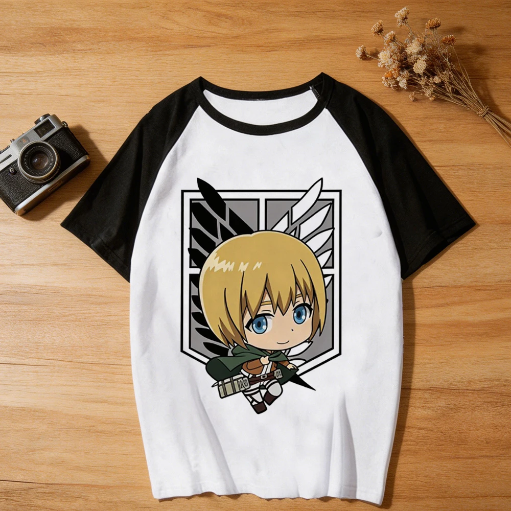 Attack on Titan tshirt teen 80s cute korean fashion manga 2000s tshirt scene  y2k vintage aesthetic cutecore