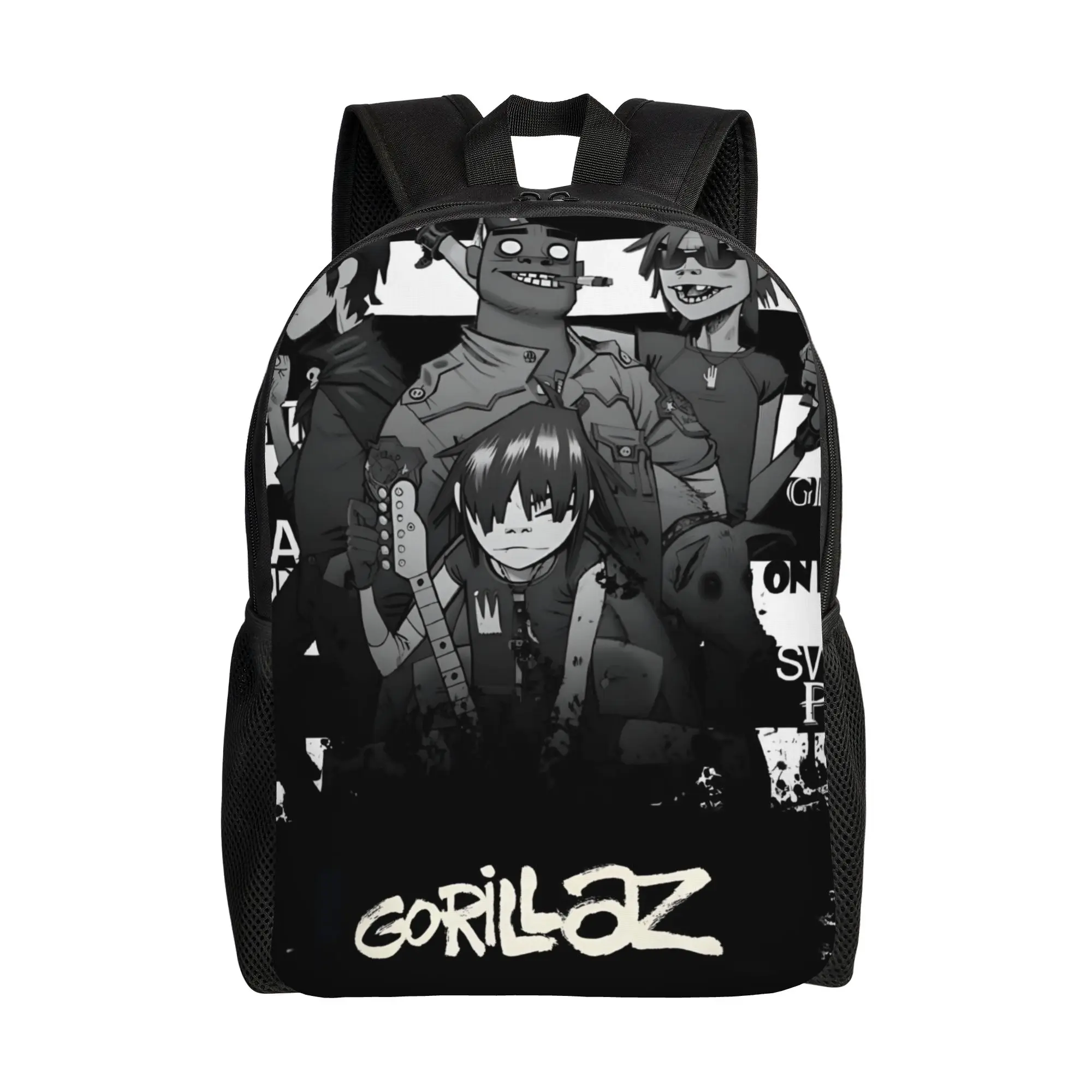 

Custom 3D Print G-Gorillazes Hot Cartoon Games Backpacks for Boys Girls College School Travel Bags Women Men Bookbag