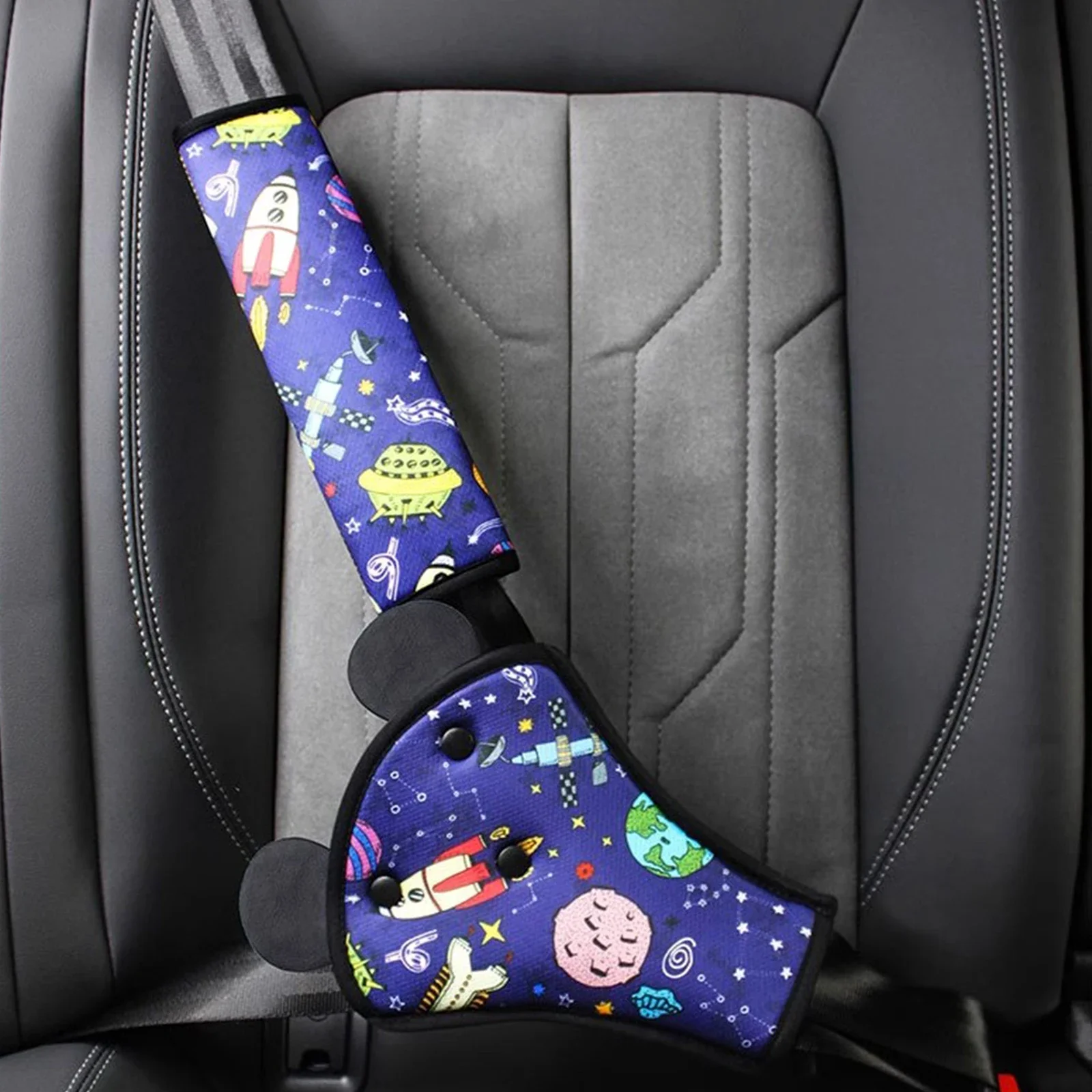 Kinderzitje Gordel Aanpassing Auto Anti Hals Baby Schouder Cover Veiligheidsgordel Positioner Kinderveiligheidsgordel voor kinderen Veiligheid