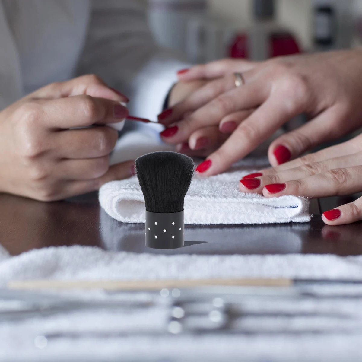 

3 шт., кисть для чистки ногтей, мягкая щетина, нежная для детской кожи, портативная пылезащитная пудра, инструмент для макияжа, набор косметических кистей