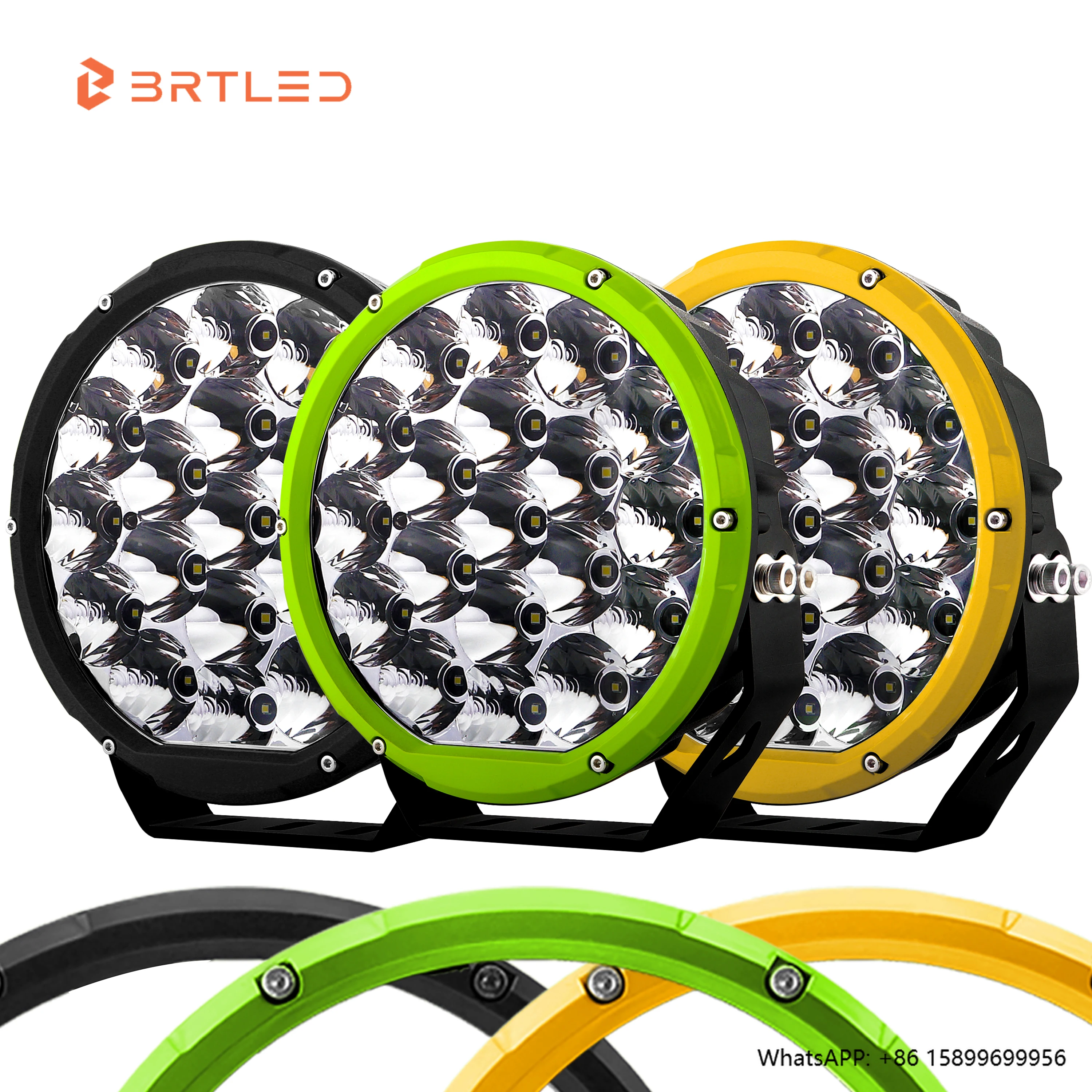 

BRTLED Wholesale 9inch LED Spotlights 4WD Offroad 152W High Power Emark Led Driving Light