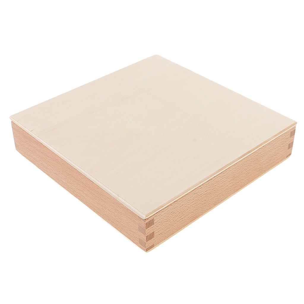 

Деревянный ящик Монтессори с образцами тканей: развивающая сенсорная игрушка для раннего развития детей дошкольного возраста