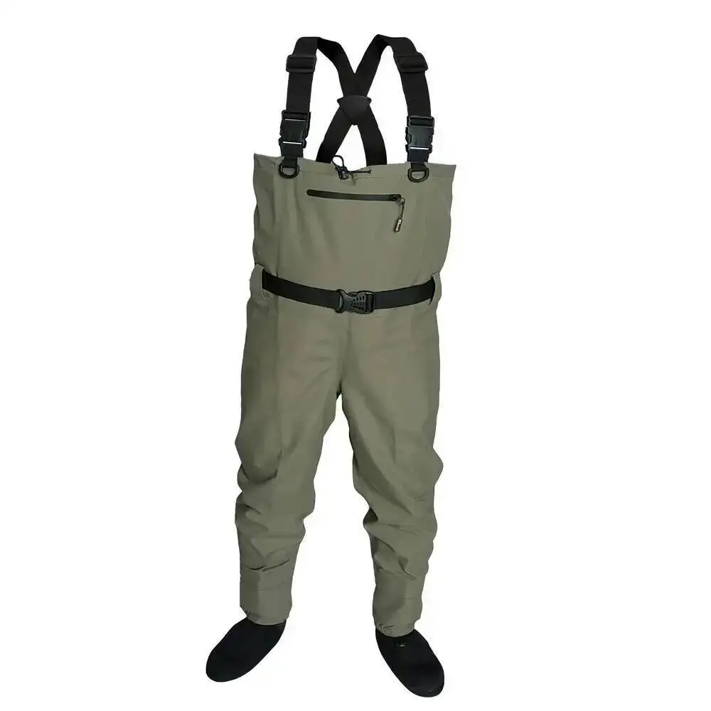 2022 pesca con mosca niños a adultos paderos pie de neopreno para hombres caza en balsa secado rápido impermeable y transpirable