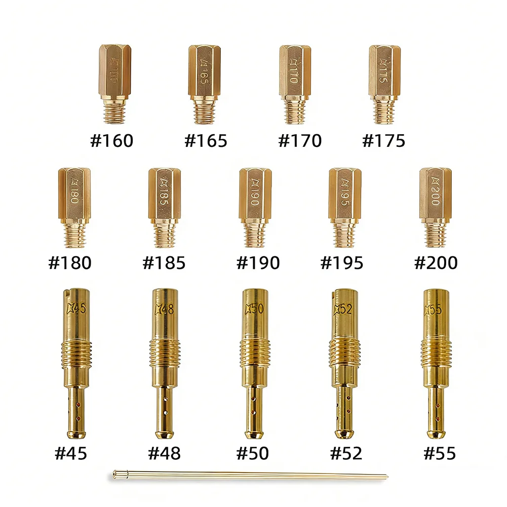 

Комплект форсунок карбюратора для HONDA TRX450RER 2006-2009, 2012-2014, для Kawasaki KLX450R 2008-2009, сменные форсунки для садового инвентаря