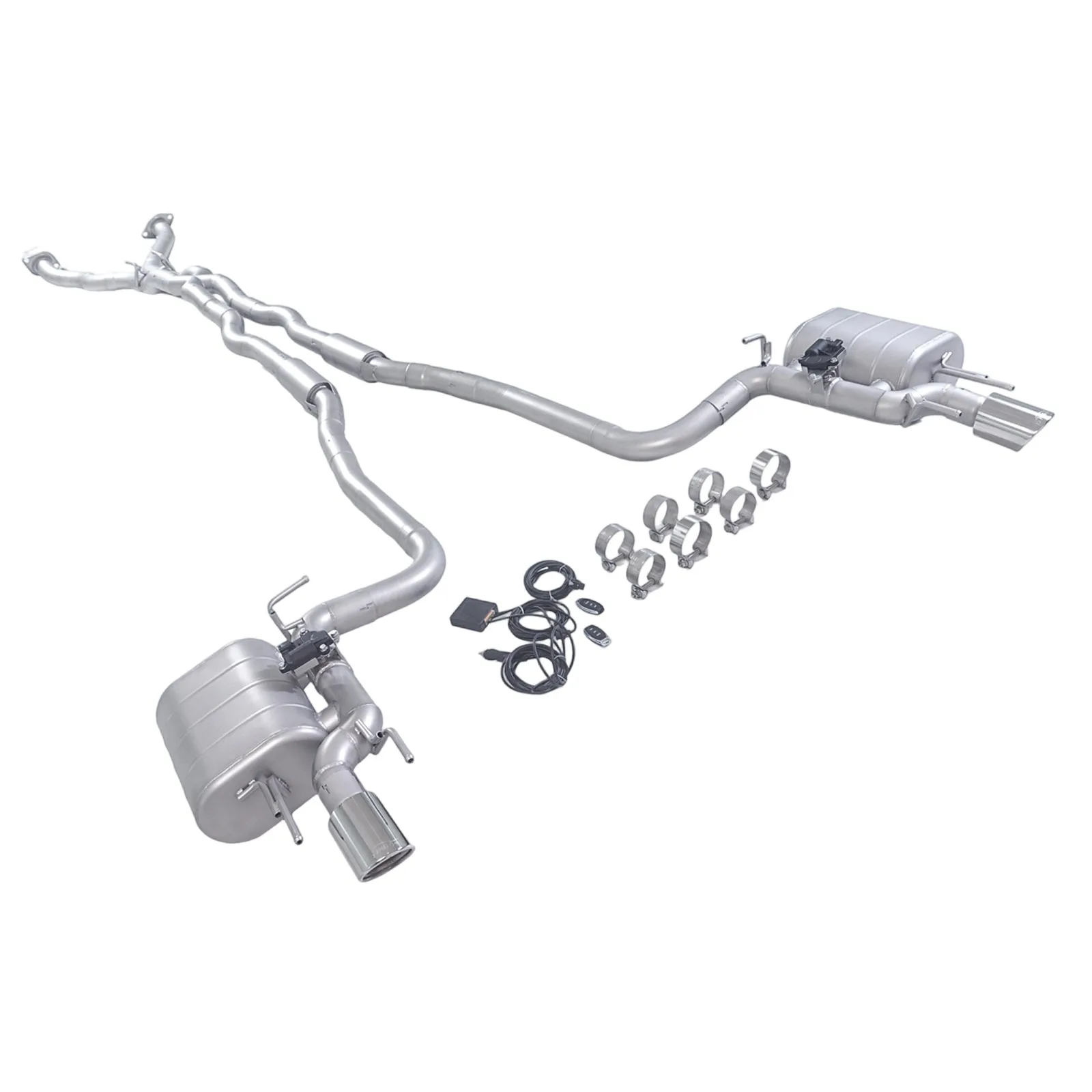 

GFC применим к Catback из нержавеющей стали 3.0L 304 с выхлопной системой клапана Cadillac CTS 2010–2012 гг.