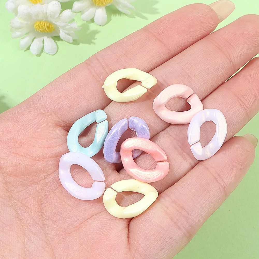 20/60/100 قطعة مجوهرات متعددة الألوان ConnectingRingsDIY أساور القلائد سلاسل الهاتف عيد الحب عيد الأم عيد الميلاد عيد الشكر #2