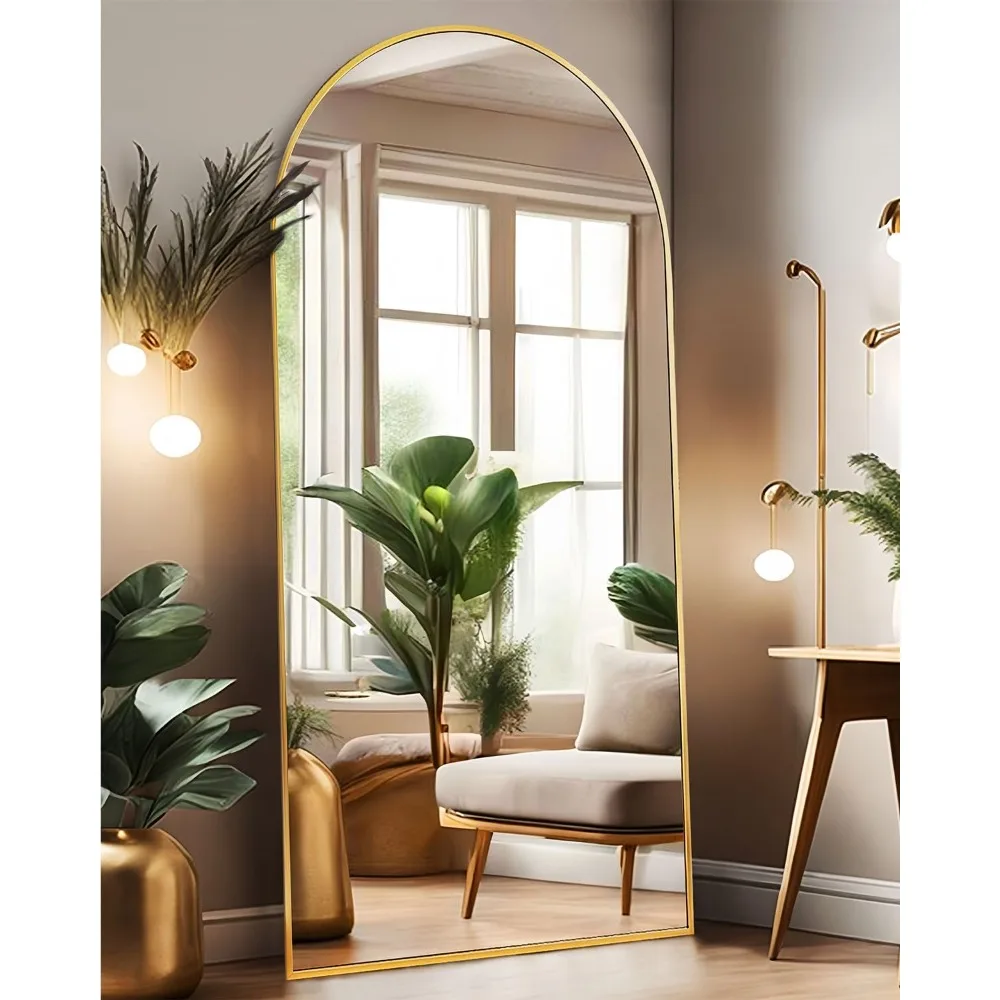 Arch Mirror Full Length, Floor Length Mirror, Arched Floor Mirror, 71