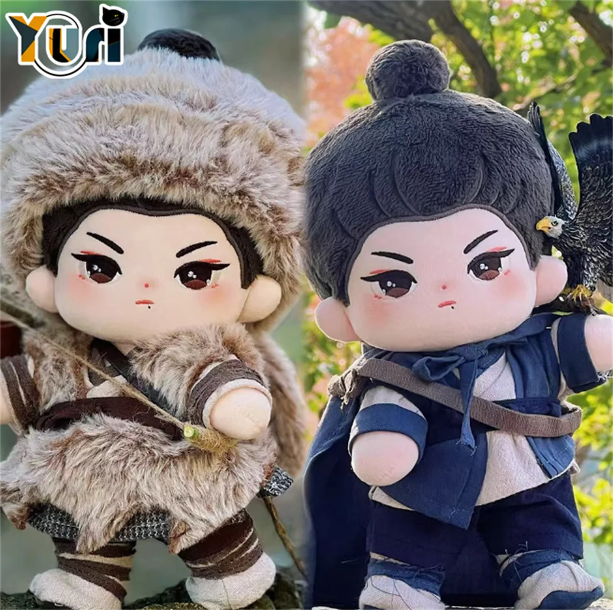 Yuri wang yibo xiao zhan terno antigo roupas para 20cm boneca de pelúcia roupas brinquedo traje cosplay presente bonito gg pré-encomenda