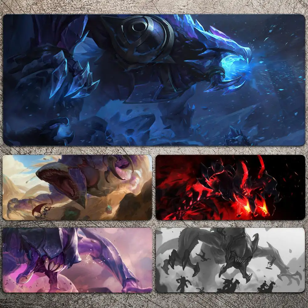 

Rek Sai Game League Of Legends Mousepad Large Gaming Mouse Pad LockEdge Thickened Computer Keyboard Table Desk Mat