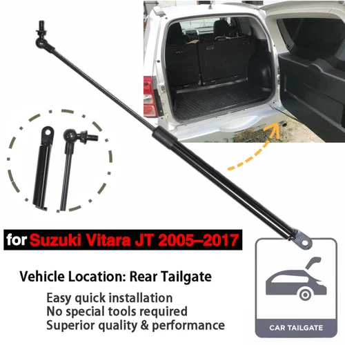 Amortiguador de puerta trasera para Suzuki Vitara 3rd JT SUV 2005-2017, soporte de elevación de puntal de Gas para puerta de maletero, varilla de apoyo de pistón, 1 ud.