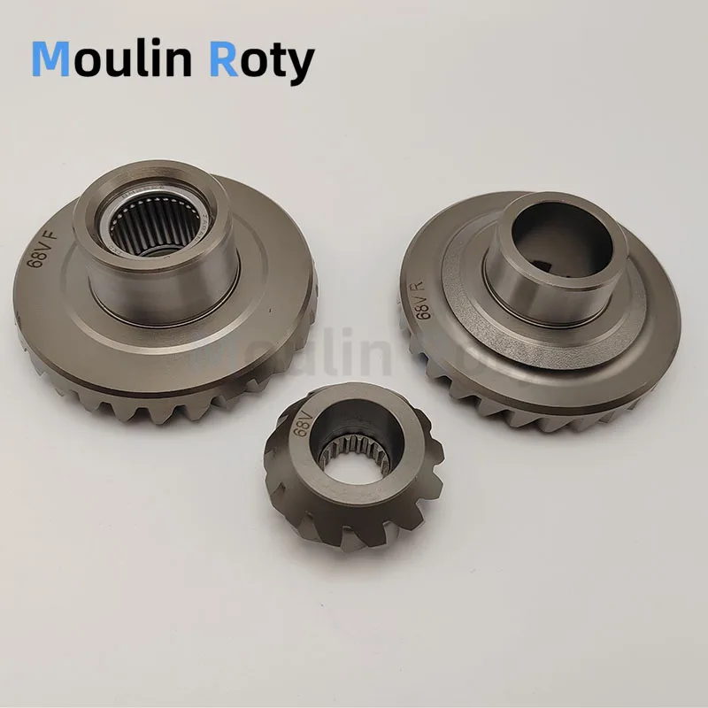 Gear Set 68V-45551-00 68V-45560-00 68V-45571-00 Replacement Suitable for Yamaha Outboard Motors 4-Stroke 75 90 115 155 Horsepower
