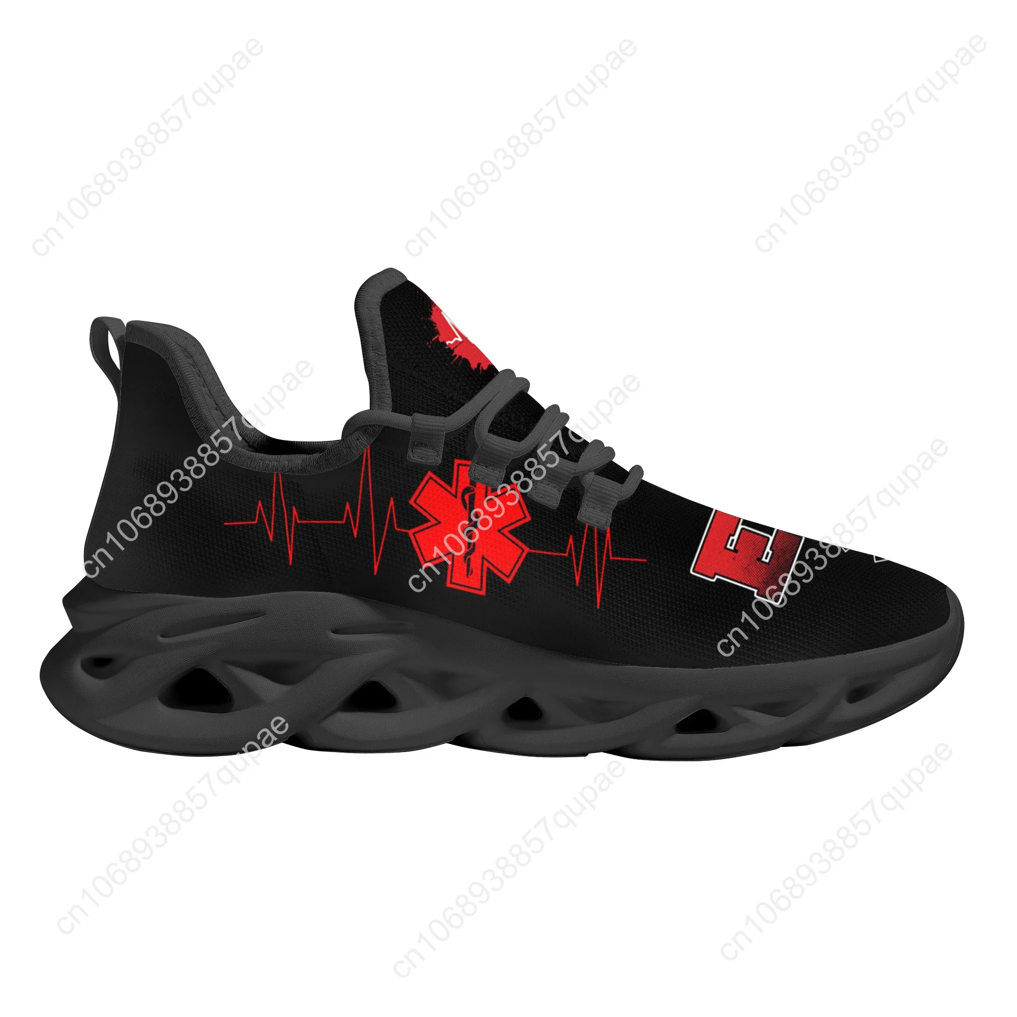 Fashion Paramedic EMT EMS Flats Sneakers Shoes Mens Womens Sports Shoes Fashion High Quality DIY Sneaker Custom Made Shoe 5