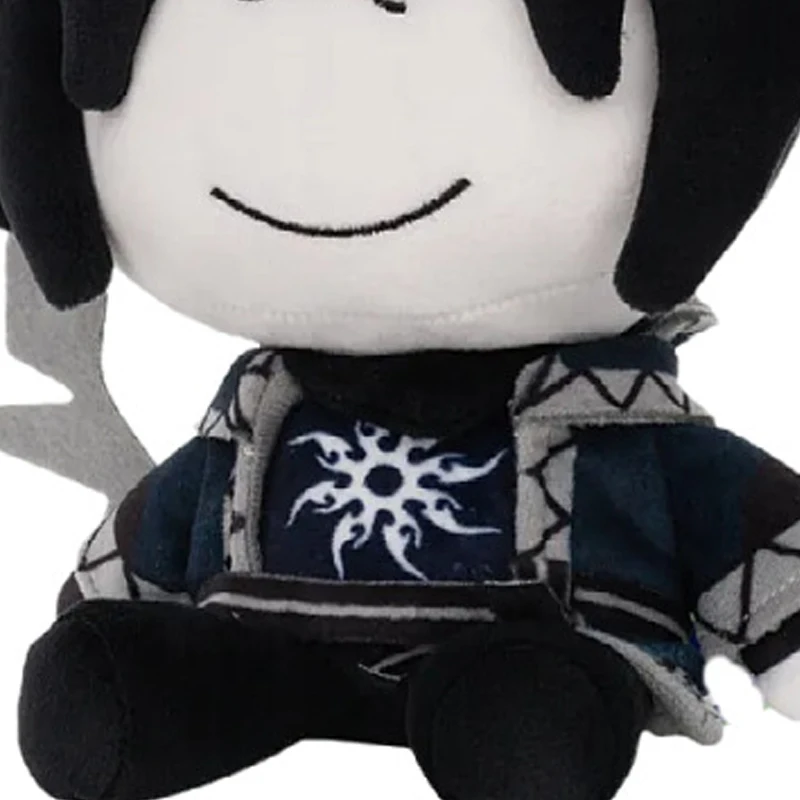 

Cute Two-Time Forsaken Plush Kawaii 19cm Artful With Eye Mask Plush Black Stuffed Pillow Doll Toy For Kid Birthday Gifts