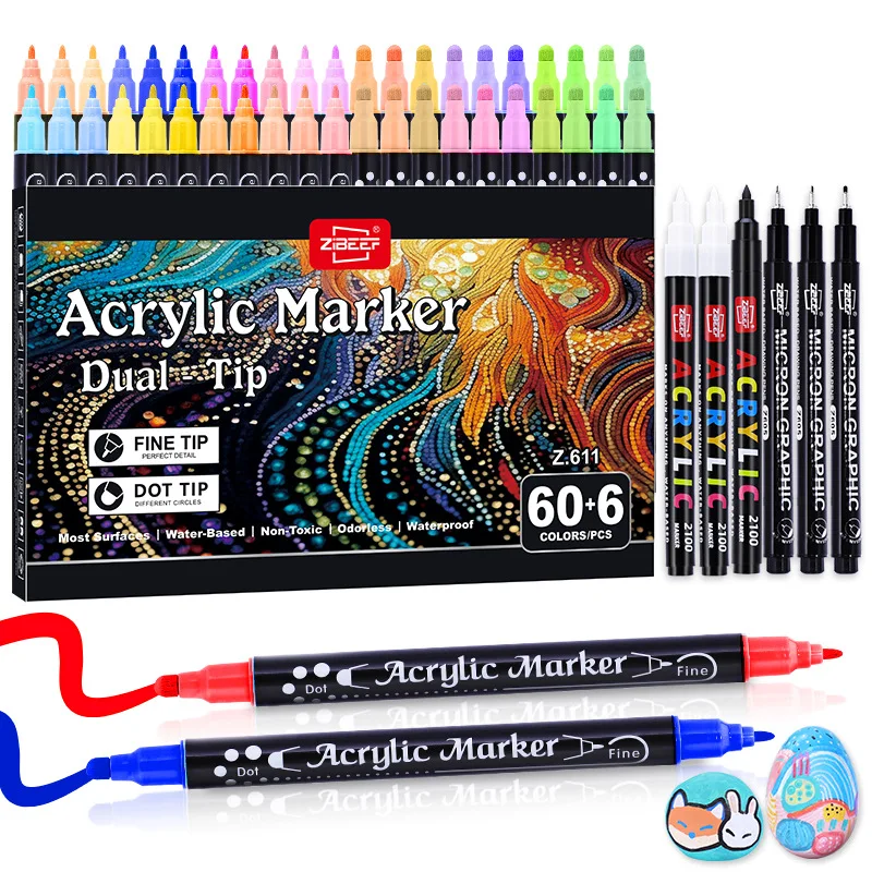 marcadores-de-punta-dura-opacos-de-60-colores-rotuladores-para-graffiti-arte-manualidades-Albumes-y-suministros-de-scrapbooking