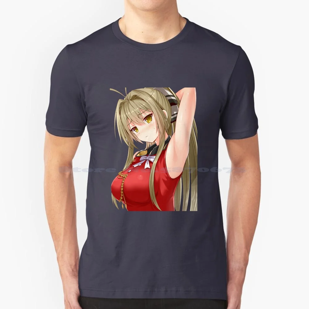 Amagi Brilliant Park-Isuzu Sento T Shirt 100% Cotton Tee Isuzu Sento Sento Isuzu Waifu Amagi Brilliant Park Amagi Park