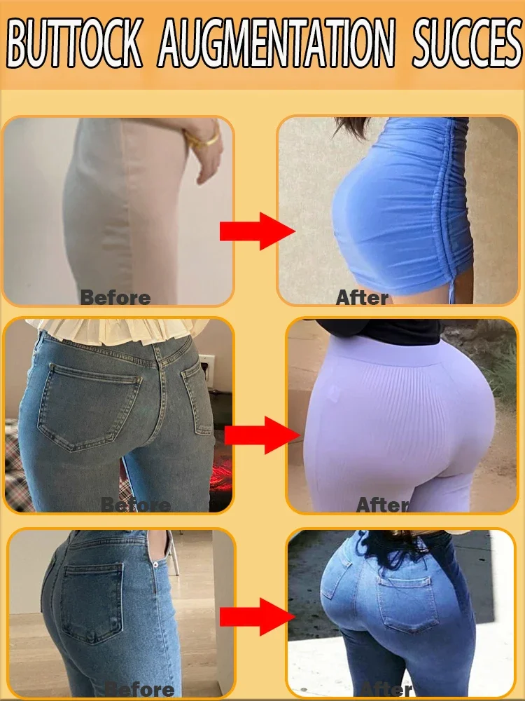 Natural Buttock Augmentation Cream Butt Enlargement Growth Effective Lift Up Ass Firm Breast Bigger Body Skin Sexy Care Lotion