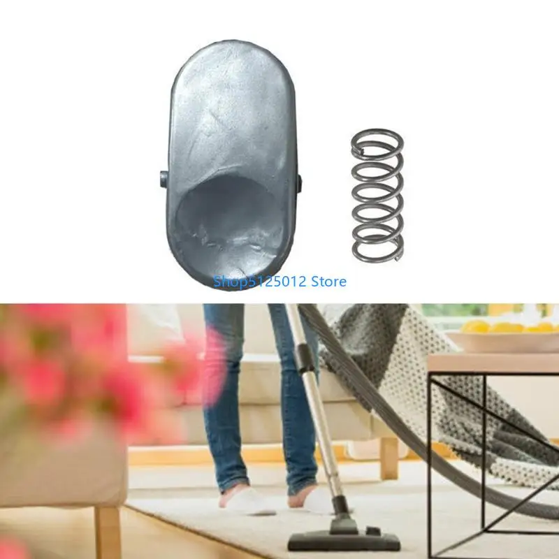 G8TC 2 Set Tool Catches Dust Bucket Button and Spring Set Plastic Texture Perfect for Effortless Maintenance of Vacuum Cleaners