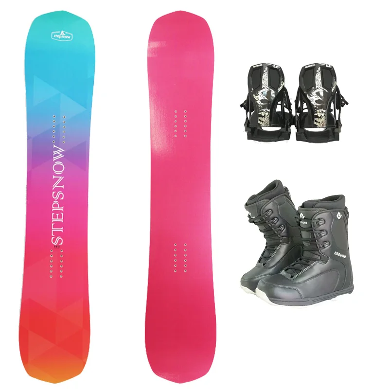 New Design  Snowboards Equipment  Made in China Snow All Mountain Snow Board  Children High Quality