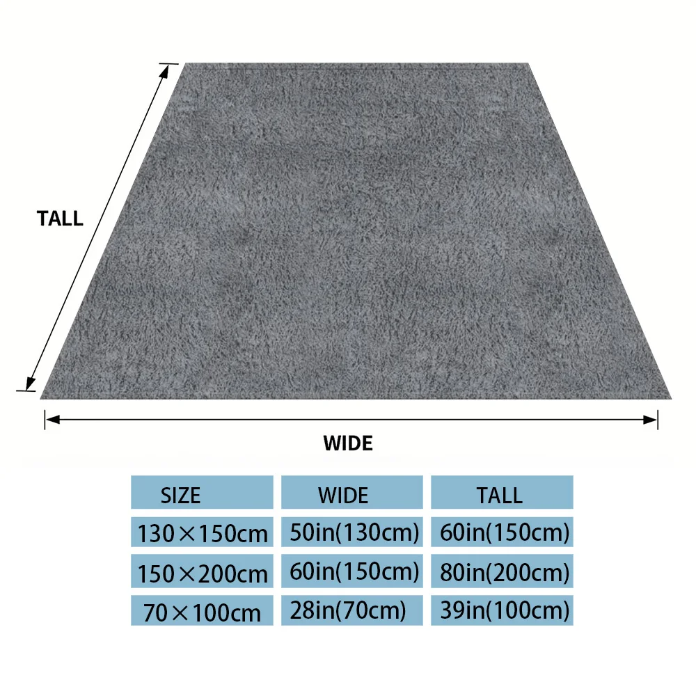grey Flannel Blanket, Ultra-Fine Fiber, All Season Luxurious Fluffy Blanket Suitable For Beds Or Sofas