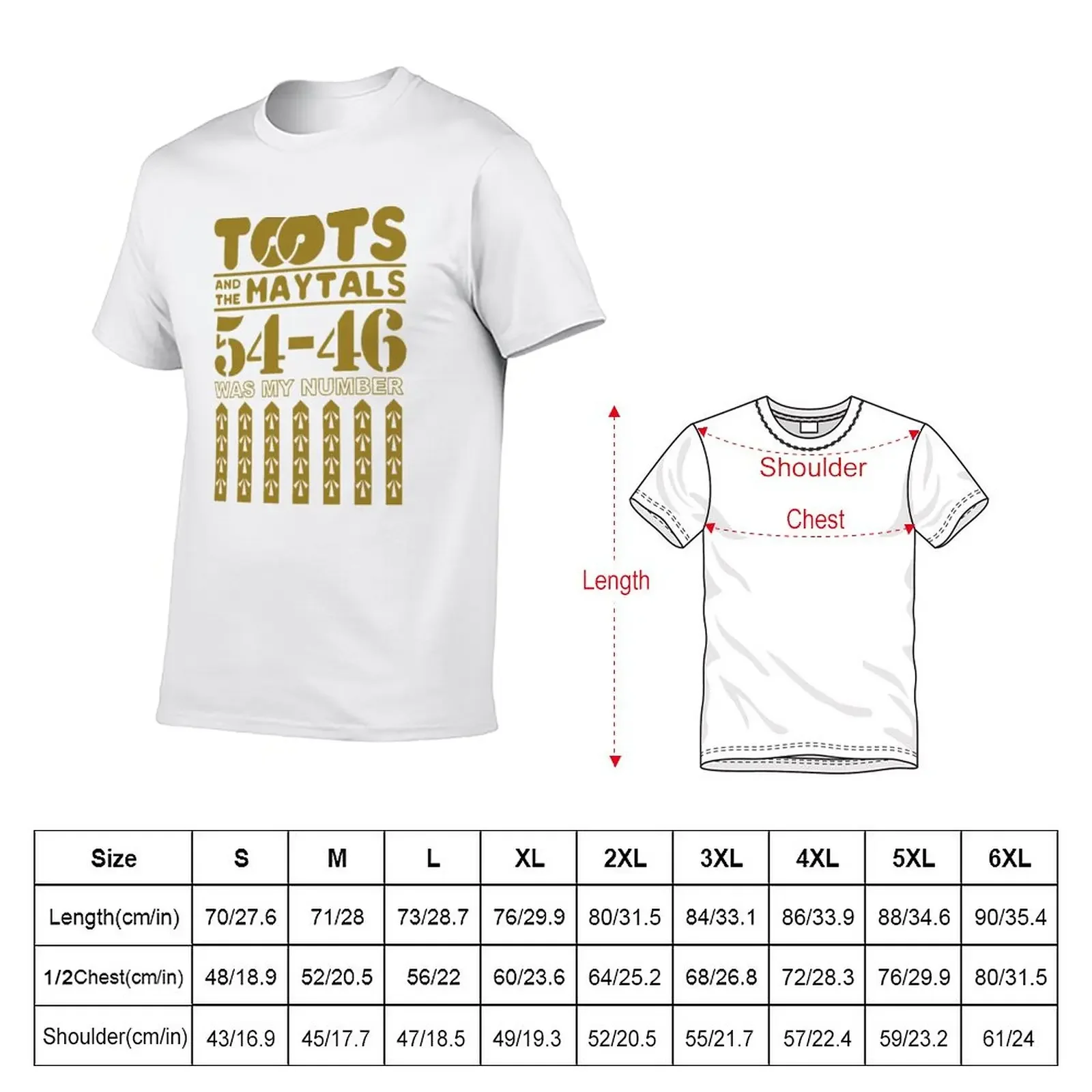 New toots and the maytals T-Shirt graphic tee shirt Short sleeve tee baggy shirts anime stuff plain t shirts men