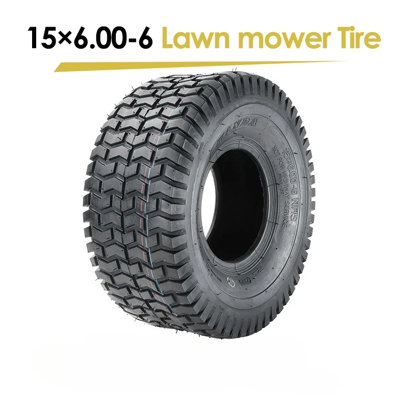 

Бескамерные шины 15x6.00-6 (6 дюймов) для газонокосилок, снегоуборщиков, картингов, багги, утилитарных тележек, замена шин для снегоуборщиков