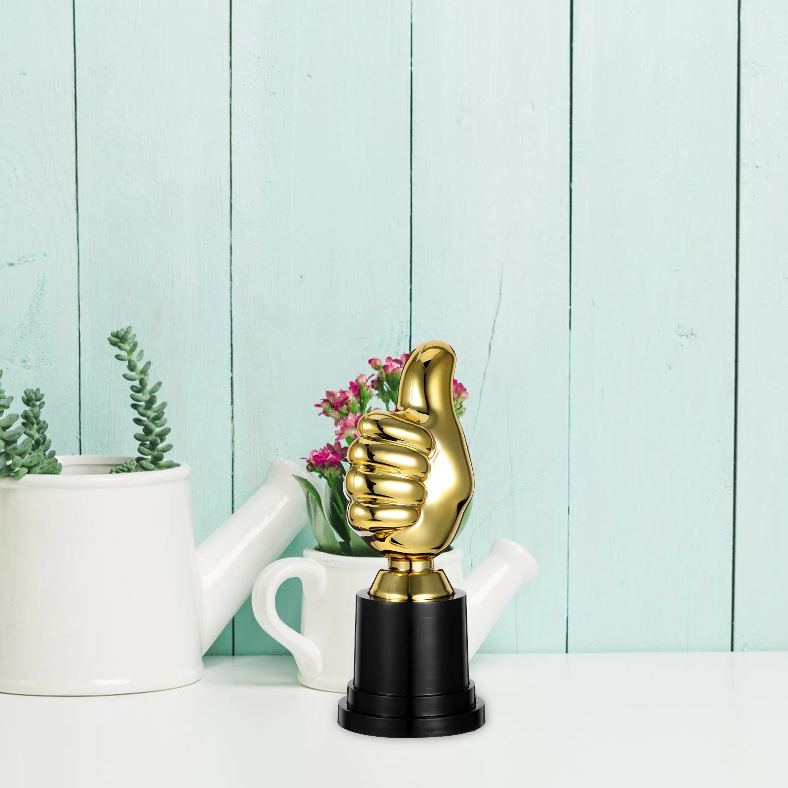 

1pcs Plastic Competition Party Participation Awards Sports Classroom Cheer Trophy Gift Participation Trophy