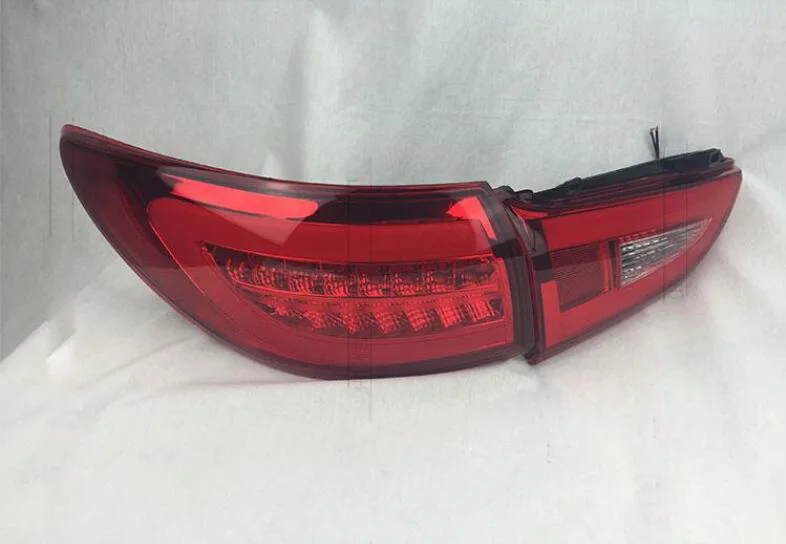 1set bumper lamp For Mazda 6 Tail Lights fit for sedan car 2014~2016 Mazda6 atenza Tail Light Orignal Design LED Rear Lamp