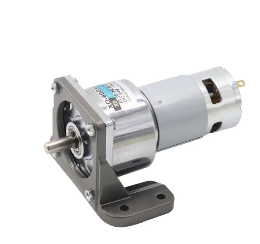 

XD-60GA775 Мотор-редуктор постоянного тока 12 В/24 В Микро двигатель с высоким крутящим моментом и регулируемой скоростью Медленный двигатель постоянного тока 35 Вт