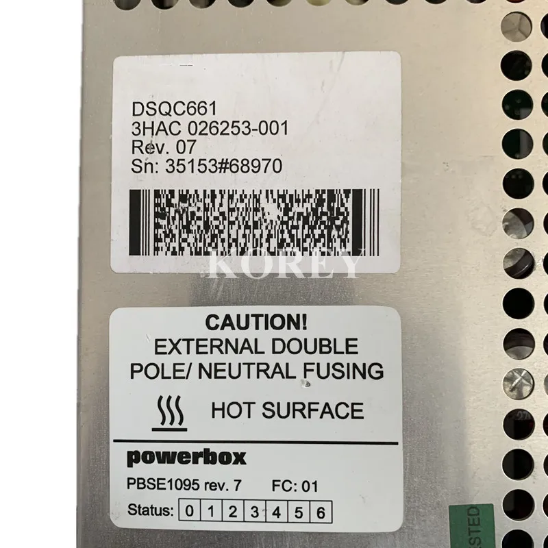 Хост робота DSQC661 3HAC 026253 -001 Пятно