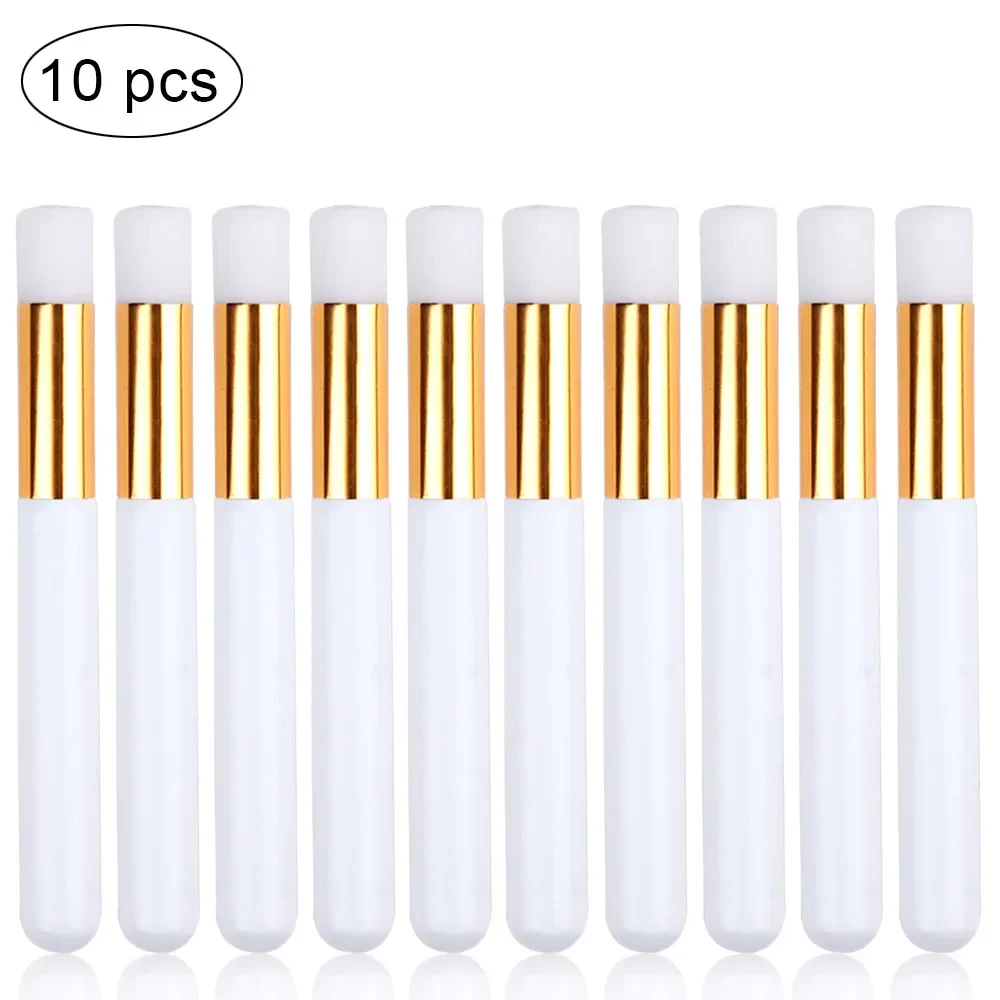 10 szt. Szczoteczka do czyszczenia rzęs Szampon do rzęs do przedłużania rzęs Usuwanie zaskórników z porów nosa Narzędzia do makijażu