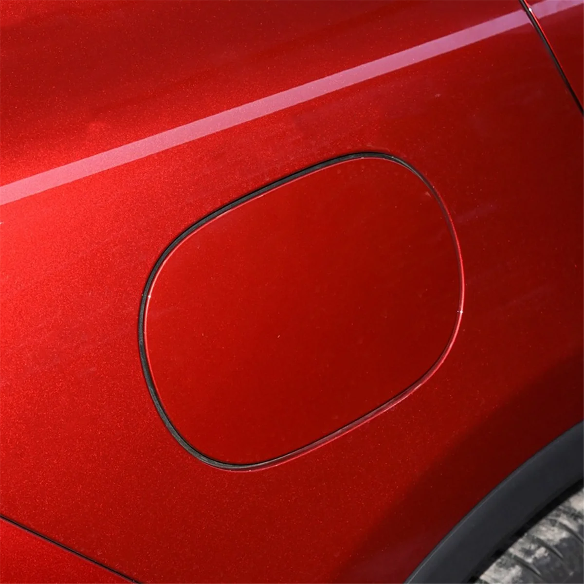 

Car Charging Cover Protection Cover Decoration Carbon Fiber Look for BYD TANG
