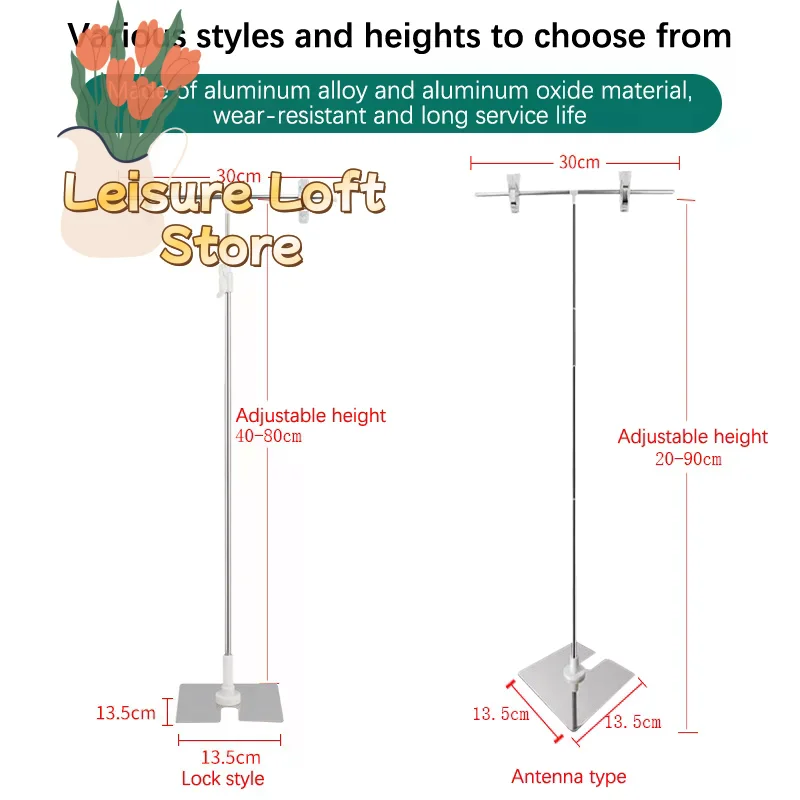 إطار عرض الملصقات من الفولاذ المقاوم للصدأ - حامل خلفية صورة تي شيرت من الدرجة التجارية لتصوير الفيديو والإعلان