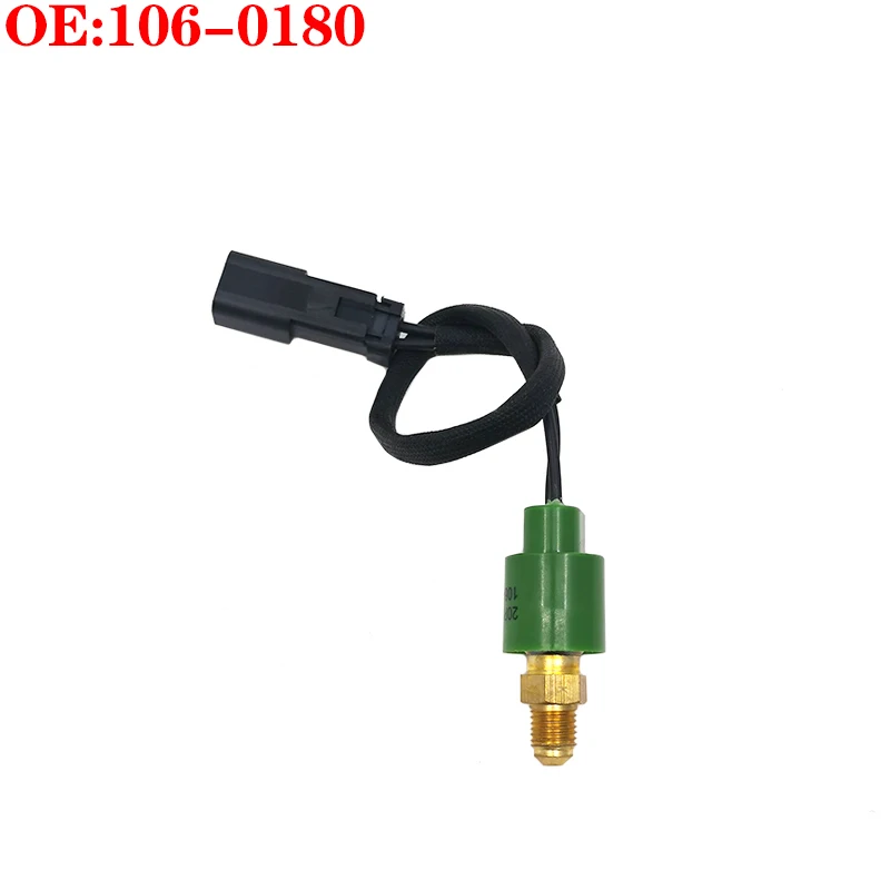 Construction Machinery Excavator Accessories for Caterpillar E320C Small Square Plug Pressure Sensor 106-0180 1060180 New